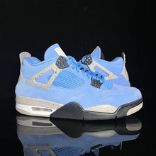 Load image into Gallery viewer, Jordan Retro 4 University Blue - Size 10 - Pre Owned (excellent condition)
